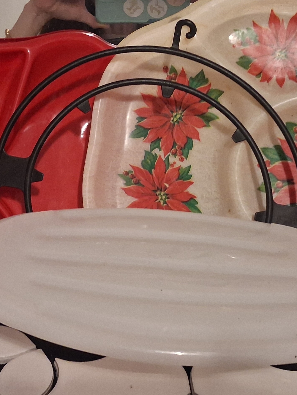 Party Tray Set W/vintage Tupperware Incd.